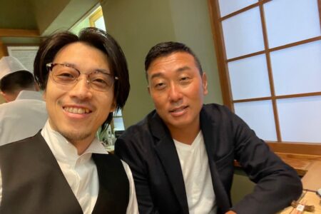 7/18 馴染みさまと仕事前に。